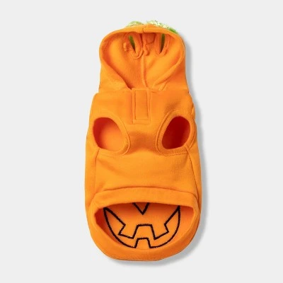 Reflective Halloween Jack-o'-lantern Pumpkin Hoodie Dog and Cat Costume - Hyde & EEK! Boutique™ 2 Reflective Halloween Jack-o'-lantern Pumpkin Hoodie Dog and Cat Costume - Hyde & EEK! Boutique™ - Image 2