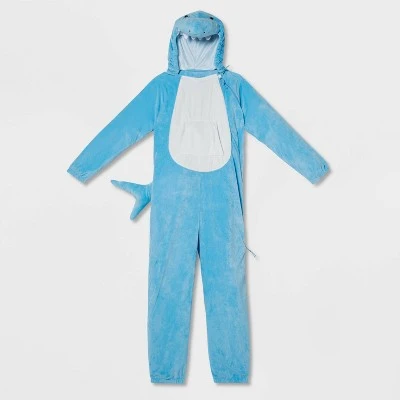 Adult Adaptive Shark Halloween Costume Jumpsuit - Hyde & EEK! Boutique™ 4 Adult Adaptive Shark Halloween Costume Jumpsuit - Hyde & EEK! Boutique™ - Image 4