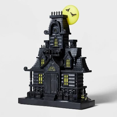 Hyde & EEK! Boutique Animated Haunted House Scene Halloween Decorative Prop - Hyde & EEK! Boutique™ 2 Hyde & EEK! Boutique Animated Haunted House Scene Halloween Decorative Prop - Hyde & EEK! Boutique™ - Image 2