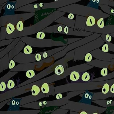 Toddler Glow-In-The-Dark Mummy Halloween Matching Family Pajama Set - Hyde & EEK! Boutique™ White 2 Toddler Glow-In-The-Dark Mummy Halloween Matching Family Pajama Set - Hyde & EEK! Boutique™ White - Image 2