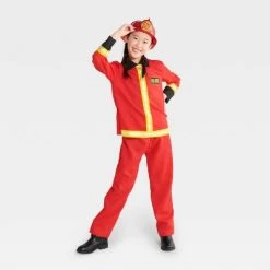 Kids' Firefighter Halloween Costume Jumpsuit with Hat - Hyde & EEK! Boutique™ -Hyde & EEK! Boutique Shop GUEST 111cb4b0 b180 43eb a44d 939c46c69319 1