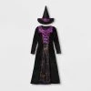 Adult Adaptive Witch Halloween Costume with Hat - Hyde & EEK! Boutique™ Multicolor