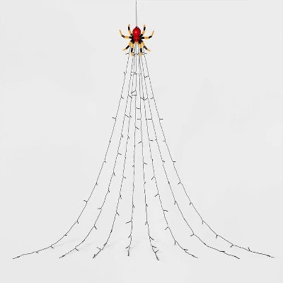 Hyde & EEK! Boutique 9' LED Color Changing Spider Web Net Halloween Novelty Silhouette Light - Hyde & EEK! Boutique™ 2 Hyde & EEK! Boutique 9' LED Color Changing Spider Web Net Halloween Novelty Silhouette Light - Hyde & EEK! Boutique™ - Image 2