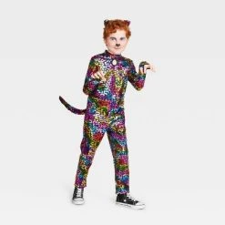 Kids' Wild Cat Halloween Costume Jumpsuit with Headpiece - Hyde & EEK! Boutique™ -Hyde & EEK! Boutique Shop GUEST 22570bbe 4df7 4435 b1d6 2a64c245fc4a 1