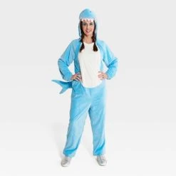 Adult Blue Shark Halloween Costume Jumpsuit - Hyde & EEK! Boutique™ -Hyde & EEK! Boutique Shop GUEST 27327d8f 8339 44dc a14d 74e18ef21f97