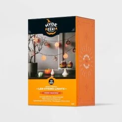 Hyde & EEK! Boutique 10ct LED Wood Pumpkin Halloween String Lights - Hyde & EEK! Boutique™ -Hyde & EEK! Boutique Shop GUEST 287bb9f5 0560 4d54 8256 4447e5bb55b7