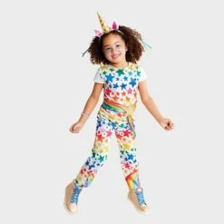 Toddler Rainbow Stars Unicorn Halloween Costume Jumpsuit with Headpiece - Hyde & EEK! Boutique™ 5 Toddler Rainbow Stars Unicorn Halloween Costume Jumpsuit with Headpiece - Hyde & EEK! Boutique™ -Hyde & EEK! Boutique Shop GUEST 330babf3 4bcd 4f15 85cc f5d31dd8396e 2