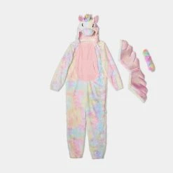 Adult Adaptive Plush Unicorn Halloween Costume Jumpsuit - Hyde & EEK! Boutique™