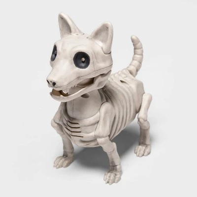 Hyde & EEK! Boutique Animated Light and Sound Dog Skeleton Halloween Decorative Prop - Hyde & EEK! Boutique™ 1 Hyde & EEK! Boutique Animated Light and Sound Dog Skeleton Halloween Decorative Prop - Hyde & EEK! Boutique™