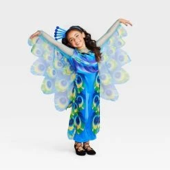 Kids' Posh Peacock Halloween Costume Dress with Headpiece - Hyde & EEK! Boutique™ -Hyde & EEK! Boutique Shop GUEST 416262db bfe8 4011 887a e6b1f61f7a56 2