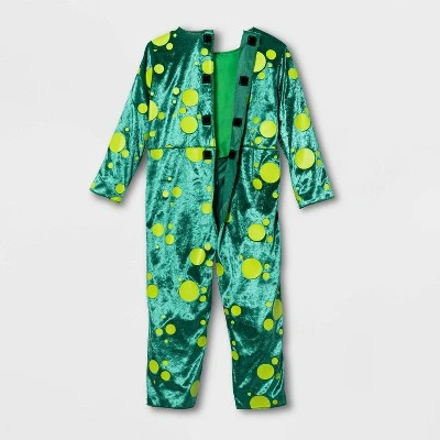 Toddler Adaptive Glow in the Dark Crocodile Halloween Costume Jumpsuit - Hyde & EEK! Boutique™ Green 1 Toddler Adaptive Glow in the Dark Crocodile Halloween Costume Jumpsuit - Hyde & EEK! Boutique™ Green