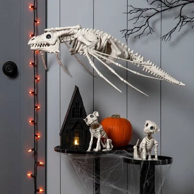 Hyde & EEK! Boutique Falloween Light Up Metal House Halloween Decorative Sculpture - Hyde & EEK! Boutique™ 1 Hyde & EEK! Boutique Falloween Light Up Metal House Halloween Decorative Sculpture - Hyde & EEK! Boutique™