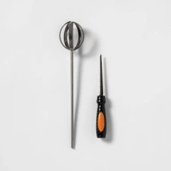 Hyde & EEK! Boutique 2pc Halloween Pumpkin Carving Tool Set - Hyde & EEK! Boutique™