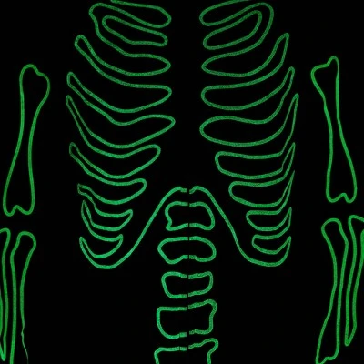 Hyde & EEK! Boutique Toddler Glow-In-The-Dark Skeleton Halloween Matching Family Union Suit - Hyde And EEK! Boutique™ Black 2 Hyde & EEK! Boutique Toddler Glow-In-The-Dark Skeleton Halloween Matching Family Union Suit - Hyde And EEK! Boutique™ Black - Image 2