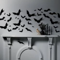 Hyde & EEK! Boutique 40ct Bat Halloween Party Decorations - Hyde & EEK! Boutique™