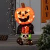 Hyde & EEK! Boutique Light Up Pumpkin Trick-or-Treater Halloween Novelty Sculpture Light - Hyde & EEK! Boutique™