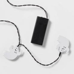 Hyde & EEK! Boutique 10ct LED Metal Ghost Halloween String Lights Cool White - Hyde & EEK! Boutique™ -Hyde & EEK! Boutique Shop GUEST 5f78037a b565 4a6c 8b4f 435f59541900