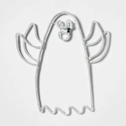 Hyde & EEK! Boutique LED Faux Neon Rope Ghost with Moving Arms Halloween Novelty Sculpture Light - Hyde & EEK! Boutique™ -Hyde & EEK! Boutique Shop GUEST 6076a9bf c77d 4a77 8417 cf9b661c9006