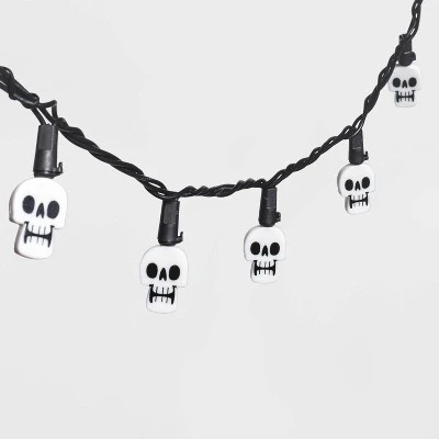 Hyde & EEK! Boutique 20ct LED Skull Halloween String Lights - Hyde & EEK! Boutique™ 3 Hyde & EEK! Boutique 20ct LED Skull Halloween String Lights - Hyde & EEK! Boutique™ - Image 3
