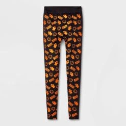 Women's Foil Printed "Boo!" Halloween Seamless Fleece Lined Leggings - Hyde & EEK! Boutique™ Black/Orange 9 Women's Foil Printed "Boo!" Halloween Seamless Fleece Lined Leggings - Hyde & EEK! Boutique™ Black/Orange -Hyde & EEK! Boutique Shop GUEST 633d9a94 a0b1 490f b488 4c6a9ca7a777 1