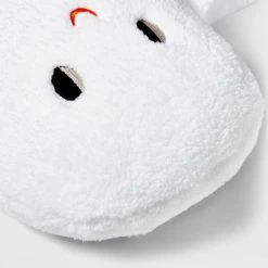 Hyde & EEK! Boutique Faux Shearling Ghost Novelty Halloween Throw Pillow White - Hyde & EEK! Boutique™ -Hyde & EEK! Boutique Shop GUEST 63741ba3 152e 4b49 95ad b1242aff94ff