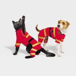 Halloween Full Body Firefighter Cat and Dog Costume - Hyde & EEK! Boutique™ -Hyde & EEK! Boutique Shop GUEST 6f571594 072c 4e7f 86b2 5a2f9bbb6e13