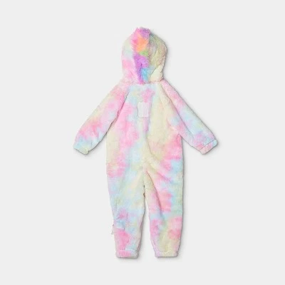 Toddler Adaptive Plush Unicorn Halloween Costume Jumpsuit - Hyde & EEK! Boutique™ 2 Toddler Adaptive Plush Unicorn Halloween Costume Jumpsuit - Hyde & EEK! Boutique™ - Image 2