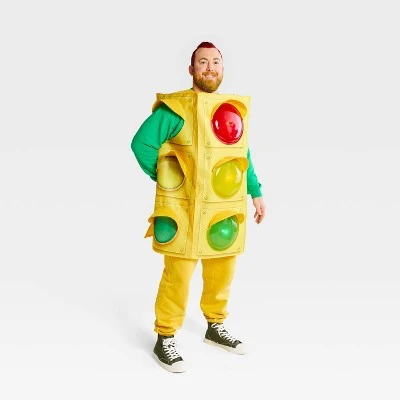 Hyde & EEK! Boutique Adult Light Up Traffic Light Halloween Costume One Size - Hyde & EEK! Boutique™ 2 Hyde & EEK! Boutique Adult Light Up Traffic Light Halloween Costume One Size - Hyde & EEK! Boutique™ - Image 2