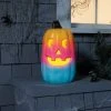 Hyde & EEK! Boutique Light Up Ombre Night of the Vivid Dead Pumpkin Halloween Scene Prop - Hyde & EEK! Boutique™