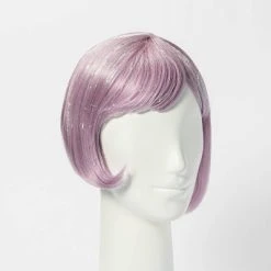 Hyde & EEK! Boutique Adult Lavender Shimmer Bob Halloween Costume Wig - Hyde & EEK! Boutique™