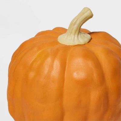 Hyde & EEK! Boutique Falloween Small Orange Sheltered Porch Pumpkin Halloween Decorative Sculpture - Hyde & EEK! Boutique™ 2 Hyde & EEK! Boutique Falloween Small Orange Sheltered Porch Pumpkin Halloween Decorative Sculpture - Hyde & EEK! Boutique™ - Image 2