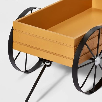 Hyde & EEK! Boutique Harvest Wood Wagon Decorative Scene Prop - Hyde & EEK! Boutique™ 2 Hyde & EEK! Boutique Harvest Wood Wagon Decorative Scene Prop - Hyde & EEK! Boutique™ - Image 2