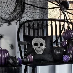 Hyde & EEK! Boutique Reversible Skull Halloween Decorative Pillow - Hyde & EEK! Boutique™