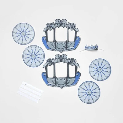 Hyde & EEK! Boutique Kids' Adaptive Princess Carriage Halloween Costume Small Wheelchair Cover with Crown - Hyde & EEK! Boutique™ 2 Hyde & EEK! Boutique Kids' Adaptive Princess Carriage Halloween Costume Small Wheelchair Cover with Crown - Hyde & EEK! Boutique™ - Image 2