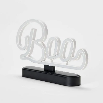 Hyde & EEK! Boutique Light Up "BOO" Night of the Vivid Dead Neon Sign Halloween Scene Prop - Hyde & EEK! Boutique™ 2 Hyde & EEK! Boutique Light Up "BOO" Night of the Vivid Dead Neon Sign Halloween Scene Prop - Hyde & EEK! Boutique™ - Image 2