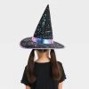 Hyde & EEK! Boutique Kids' Light Up Witch Halloween Costume Hat - Hyde & EEK! Boutique™