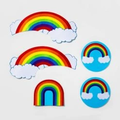 Hyde & EEK! Boutique Kids' Adaptive Rainbow Halloween Costume Large Wheelchair Cover - Hyde & EEK! Boutique™