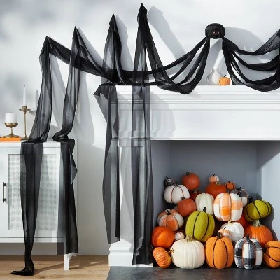 Hyde & EEK! Boutique Large Flowing Fabric Spider Halloween Decorative Prop - Hyde & EEK! Boutique™ 1 Hyde & EEK! Boutique Large Flowing Fabric Spider Halloween Decorative Prop - Hyde & EEK! Boutique™