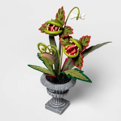 Hyde & EEK! Boutique Ghoulish Garden Small Fly Trap Halloween Artificial Plant - Hyde & EEK! Boutique™ 2 Hyde & EEK! Boutique Ghoulish Garden Small Fly Trap Halloween Artificial Plant - Hyde & EEK! Boutique™ - Image 2