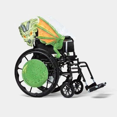 Hyde & EEK! Boutique Kids' Adaptive Dragon Halloween Costume Small Wheelchair Cover with Headpiece - Hyde & EEK! Boutique™ 5 Hyde & EEK! Boutique Kids' Adaptive Dragon Halloween Costume Small Wheelchair Cover with Headpiece - Hyde & EEK! Boutique™ - Image 5
