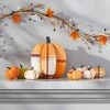 Hyde & EEK! Boutique 8ct Mixed Colors Knit Pumpkin Harvest Decorative Figurine Set - Hyde & EEK! Boutique™