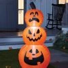 Hyde & EEK! Boutique 3.5' LED Stacked Pumpkins Inflatable Halloween Decoration - Hyde & EEK! Boutique™