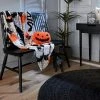 Hyde & EEK! Boutique Faux Shearling Pumpkin Novelty Halloween Throw Pillow Orange - Hyde & EEK! Boutique™