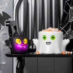 Hyde & EEK! Boutique Animated Ghost Candy Halloween Serving Bowl - Hyde & EEK! Boutique™