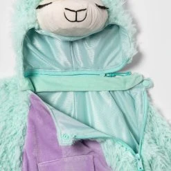 Toddler Adaptive Llama Halloween Costume Jumpsuit - Hyde & EEK! Boutique™ Blue