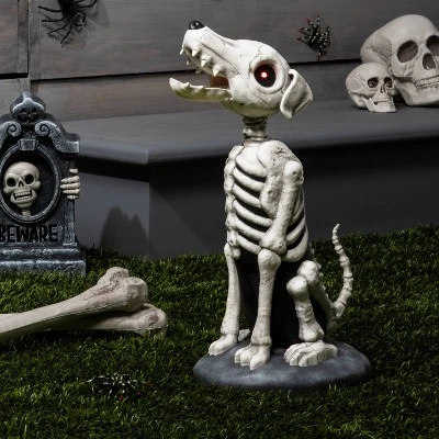 Hyde & EEK! Boutique Animated Barking Dog Skeleton Halloween Decorative Prop - Hyde & EEK! Boutique™ 1 Hyde & EEK! Boutique Animated Barking Dog Skeleton Halloween Decorative Prop - Hyde & EEK! Boutique™