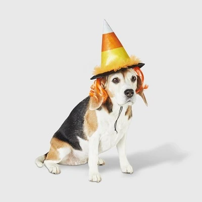 Candy Corn Witch Hat Dog and Cat Costume - Hyde & EEK! Boutique™ 4 Candy Corn Witch Hat Dog and Cat Costume - Hyde & EEK! Boutique™ - Image 4