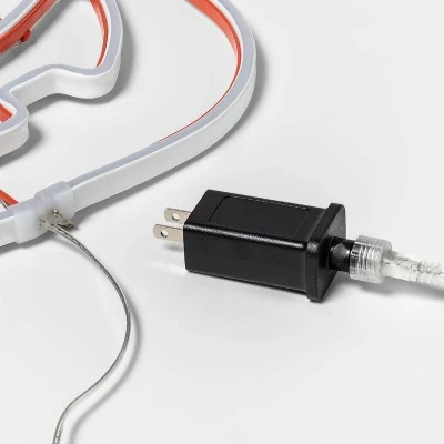 Hyde & EEK! Boutique LED Neon Jack-O'-Lantern Orange and Purple Halloween Novelty Silhouette Light - Hyde & EEK! Boutique™ 2 Hyde & EEK! Boutique LED Neon Jack-O'-Lantern Orange and Purple Halloween Novelty Silhouette Light - Hyde & EEK! Boutique™ - Image 2