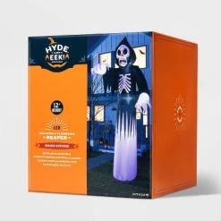 Hyde & EEK! Boutique 12' LED Reaper Inflatable Halloween Decoration - Hyde & EEK! Boutique™ -Hyde & EEK! Boutique Shop GUEST c06c4d7a 6064 463f 9dd8 7e5c0192e8f7