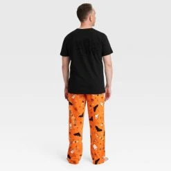 Men's Halloween Matching Family Pajama T-Shirt - Hyde & EEK! Boutique™ Black